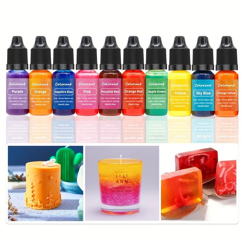 Concentrated Color Dye For Aromatherapy Candles, Soaps, And Wax