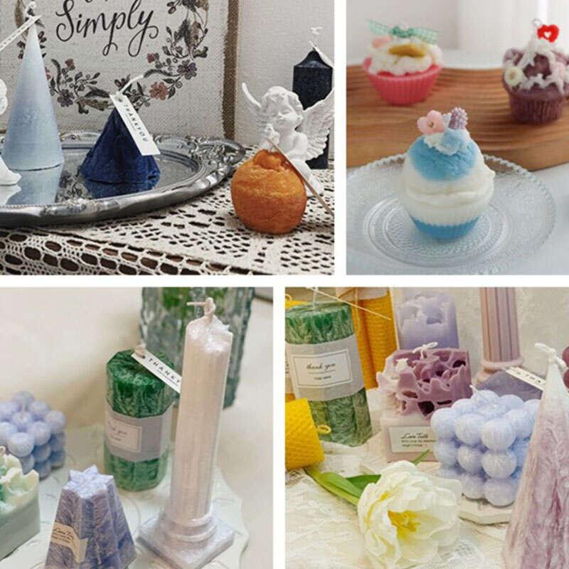 Deluxe Diy Candle Making Kit: Soy, Beeswax, Jelly Wax - Perfect For Scented Candles & Home Décor