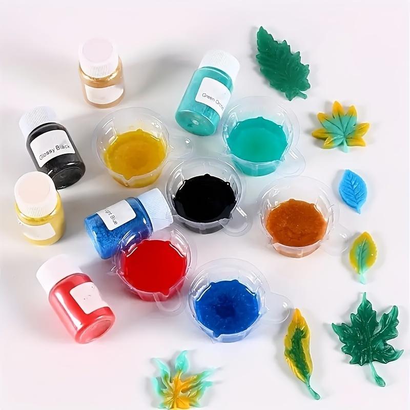 12-color 0.28oz Mica Powder Set For Soap & Candle Making With Pearlescent Effect, Safe For Diy Arts, Crafts, And Paint Tinting
