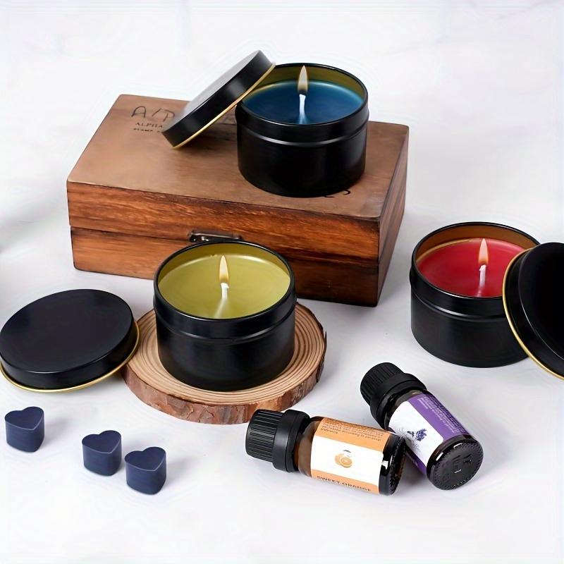 Complete Diy Candle Making Kit For Beginners With Soy Wax, Wicks, 8 Scents, Melting Pot, And Candle Tins