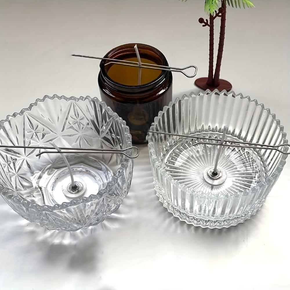 5/10-pack 4.3-inch Metal Candle Wick Holders For Candle Making