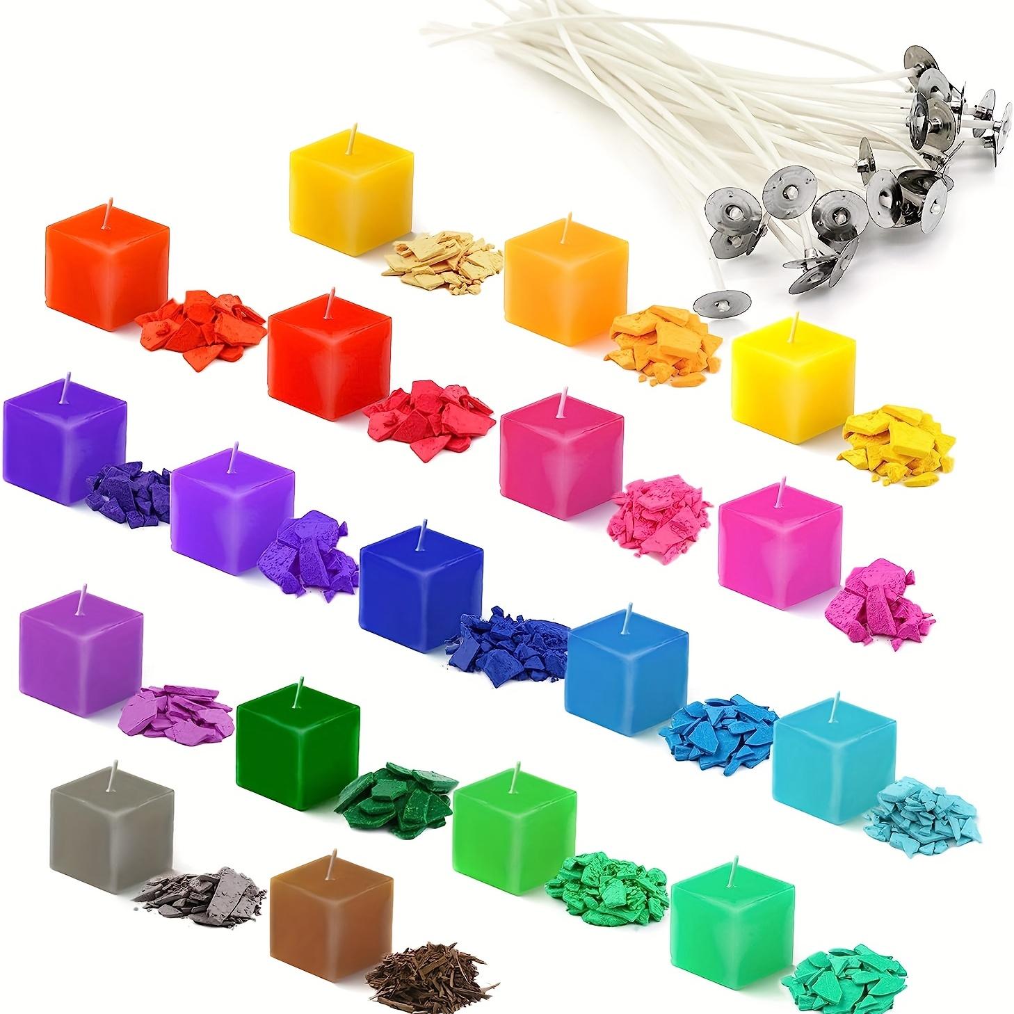 18-color Candle Dye Set For Diy Soy, Beeswax, And Palm Wax Candles