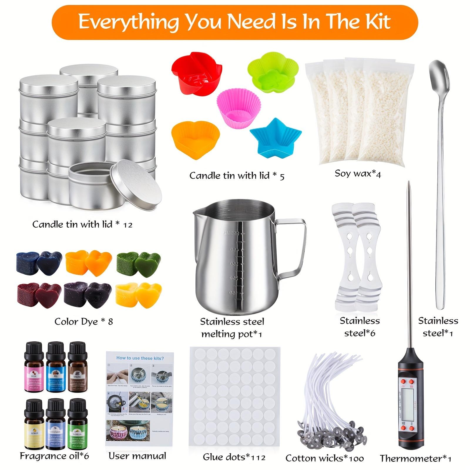 Beeswax Candle Making Kit With Essentials And Tools