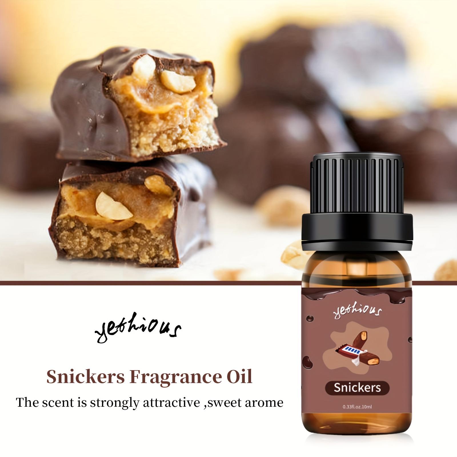 Yethious 4-piece Essential Oils Set - Food-inspired, For Diffusers & Crafts, Alcohol-free - Valentine